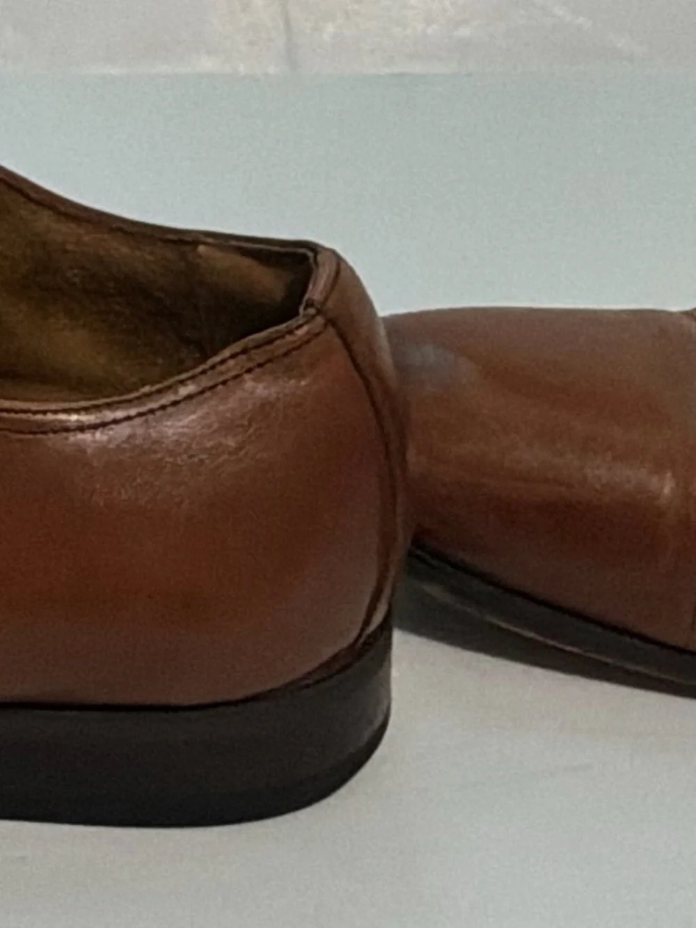Florsheim Francisco Cognac Cap-Toe Oxford  Memory Foam Mens